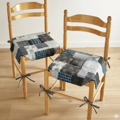 Coussin galette de chaise assise 36 x 36 cm lanix