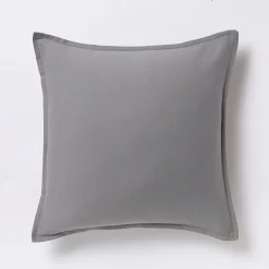Coussin GoodHome Hiva gris 45 x 45 cm