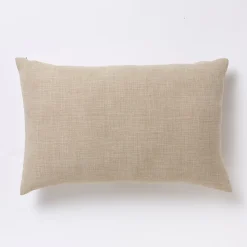 Coussin GoodHome Novan beige 40 x 60 cm