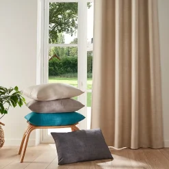 Coussin GoodHome Novan beige 40 x 60 cm