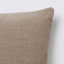 Coussin GoodHome Pahea marron 45 x 45 cm
