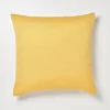 Coussin GoodHome Taowa jaune 50 x 50 cm