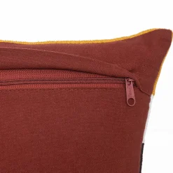 Coussin Hary - motifs brodés - coton - 30x50 cm - Atmosphera