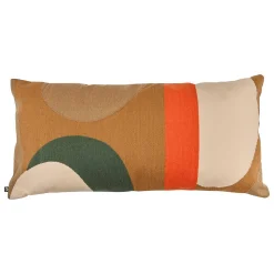 Coussin Hary marron caramel 75x35cm - Atmosphera