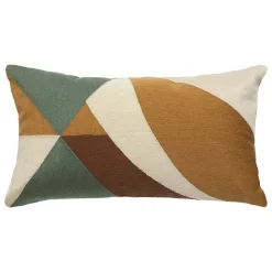 Coussin Hary vert 30x50cm - Atmosphera