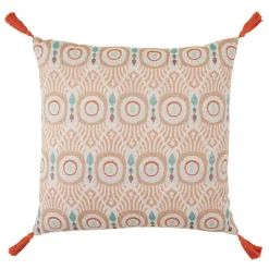 Coussin Ikat jacquard 50x50cm - Atmosphera