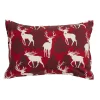 COUSSIN IMPRIME CERF ROUGE COTON RECYCLE 40X60