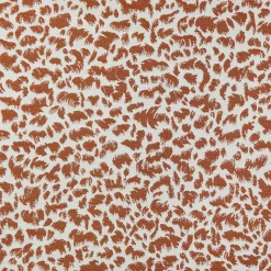 Coussin jacquard abstrait texturé style naturel (45x45 cm - Orange Foncé)