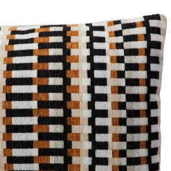 Coussin Jangwa jacquard lin 30x50cm - Atmosphera
