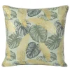 Coussin JUMANJI JADE dos chambray 50X50