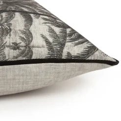 Coussin jungle Chambray JBY Creation L.50 x H.30 cm