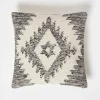 Coussin kilim en laine et coton karu, 45 x 45 cm - HOMESCAPES