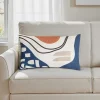 Coussin Lael multicouleur L.50 x l.30 cm