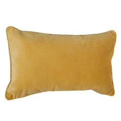 Coussin Lilou - jaune moutarde 30x50 cm - Atmosphera