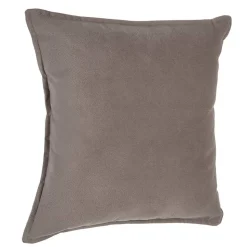 Coussin Lilou - taupe 45x45 cm - Atmosphera