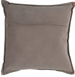 Coussin Lilou - taupe 45x45 cm - Atmosphera