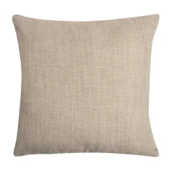 Coussin motifs Chambray gris JBY Creation L.40 x l.40 cm