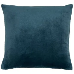 Coussin Ollis bleu egéen 38x38cm - Atmosphera