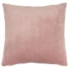 Coussin Ollis rose blush H38x38cm - Atmosphera