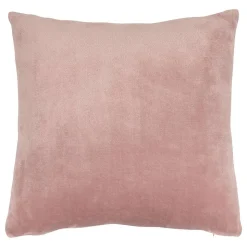 Coussin Ollis rose blush H38x38cm - Atmosphera