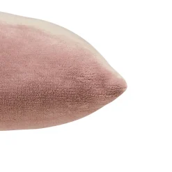 Coussin Ollis rose blush H38x38cm - Atmosphera
