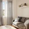 Coussin Opp imprimé géométrique gris foncé L.40 x l.40cm