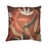 Coussin Ornami L.40 x l.40 cm terracotta multicouleurs