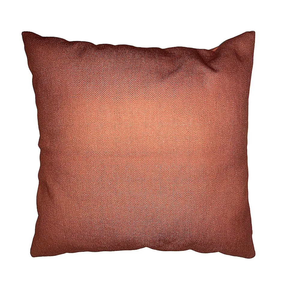 Coussin Ornami L.40 x l.40 cm terracotta multicouleurs