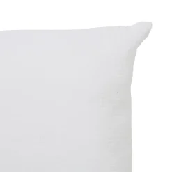 Coussin Osiris L.50 x l.30 cm blanc GoodHome
