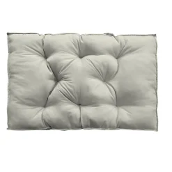 Coussin palette déperlant beige L.120 x l.80 x ep.10cm Ornami