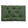 Coussin palette déperlant vert kaki L.120 x l.80 x ep.10cm Ornami