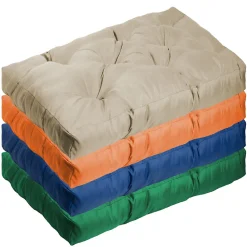 Coussin palette Mykonos vert L.120 x l.80 x ep.10cm