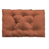 Coussin palette uni terracotta L.120 x l.80 x ep.10cm Ornami