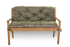 Coussin pour banc de jardin 150x50x50cm coussin de banc de jardin Vert coussin de balançoire coussin de banc extérieur