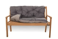 Coussin pour banc de jardin 150x50x50cm coussin de banc de jardin Anthracite coussin de balançoire coussin de banc extérieur