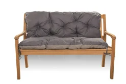 Coussin pour banc de jardin 100x50x50cm, coussin de banc de jardin Anthracite coussin de balançoire extérieur, coussin de jardin