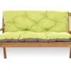 Coussin pour banc de jardin 140x60x50cm coussin de banc de jardin Citron vert coussin de balançoire coussin de banc extérieur