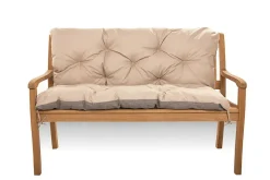 Coussin pour banc de jardin 100x50x40cm, coussin de banc de jardin Beige, coussin de balançoire extérieur, coussin de jardin