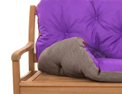 Coussin pour banc de jardin 170x50x50cm coussin de banc de jardin 3 places Violet coussin de balançoire coussin de banc extérieur