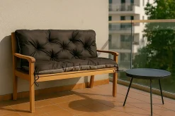 Coussin pour banc de jardin 170x50x50cm coussin de banc de jardin 3 places Anthracite coussin de balançoire coussin banc extérieur
