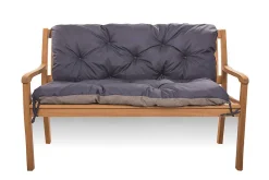 Coussin pour banc de jardin 100x60x50cm, coussin de banc de jardin Bleu, coussin de balançoire extérieur, coussin de jardin