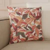 Coussin Seoni fleuri multicouleurs L.45 x l.45cm GoodHome