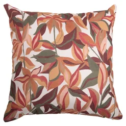 Coussin Seoni fleuri multicouleurs L.45 x l.45cm GoodHome