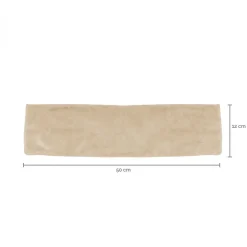 Coussin, tour de cou chauffant 50 x 12 cm - Beige - Vivezen