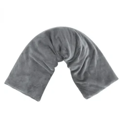 Coussin, tour de cou chauffant 50 x 12 cm - Gris - Vivezen