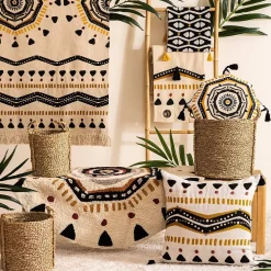 Coussin Tribal 30x50cm jacquard - Atmosphera