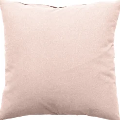 Coussin uni effet Bachette déhoussable - 60 x 60 cm