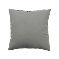 Coussin uni effet Bachette déhoussable - 40 x 40 cm