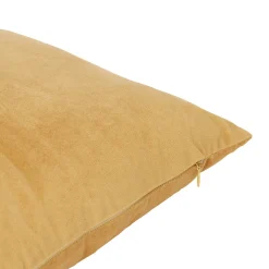 Coussin Velvet Valgreta 30x50 cm GoodHome jaune