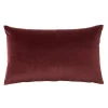 Coussin Velvet Valgreta 30x50 cm GoodHome bordeaux